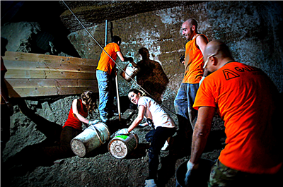 Bourbon Tunnel - Excavation campaigns - MIN_4252.JPG